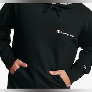 Champion soft lightweight men’s hoodie in black NWT Size-Small